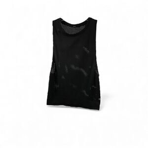 Lululemon Black Muscle Tank Top Size 4